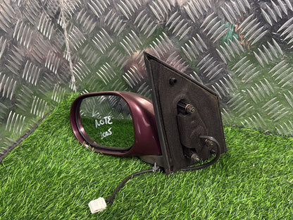2004 - 2013 Nissan Note Left Door Mirror 3 Wires