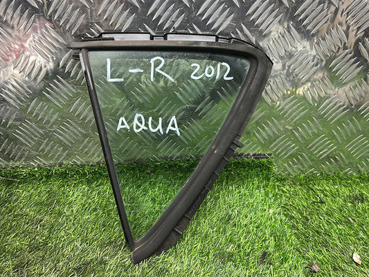 2011-2021 Toyota Aqua NHP10- Left Rear Quarter Door Glass PN: M28.08
