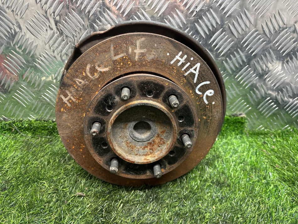 2004-2019 Toyota Hiace H200 - Left Font Wheel Hub & Rotor Disc PN: ABS TYPE