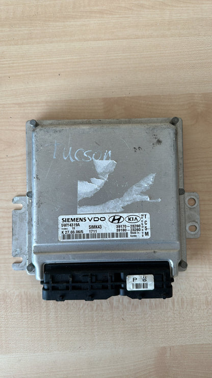 Hyundai Tucson- ECU PN: 5WY4319/ 39170-23280