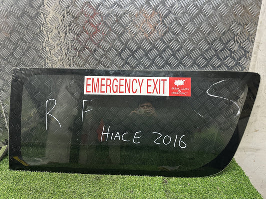 2004-2019 Toyota Hiace H200- Right Front Body Glass PN: M2H3