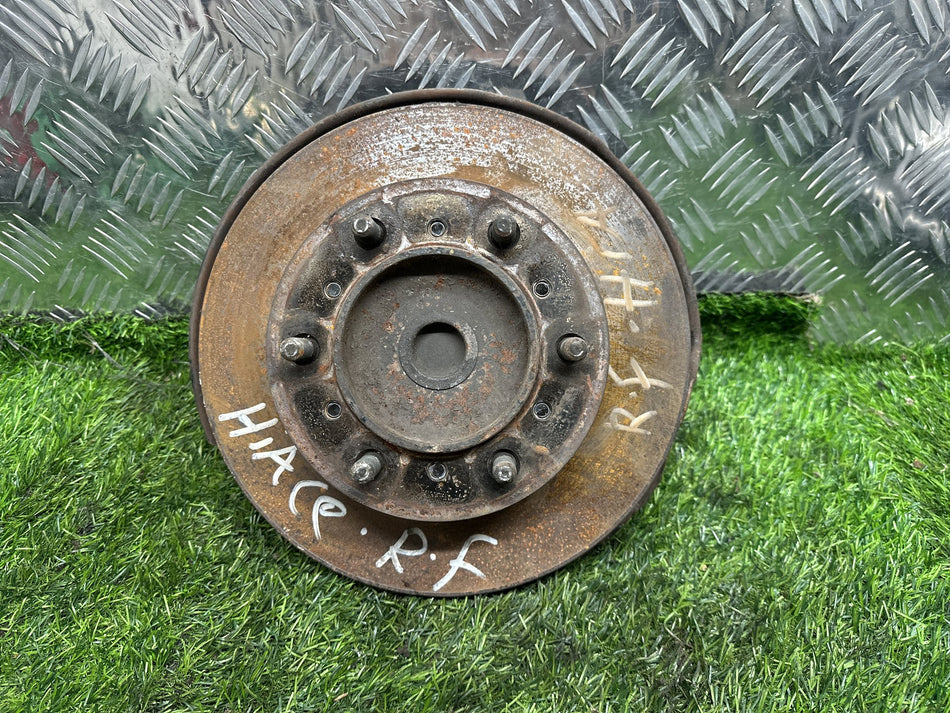 2004-2019 Toyota Hiace H200 - Right Front Wheel Hub & Rotor Disc PN: ABS TYPE
