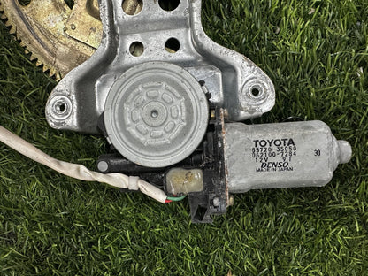 1995-2002 Toyota Hilux Surf - Left Front Window Regulator/Motor PN: 2PIN- 85720-35050