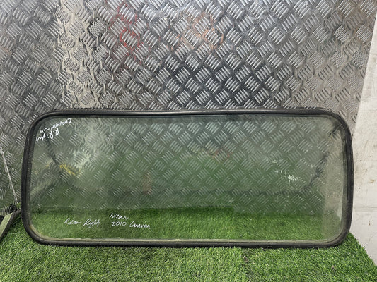 2001-2012 Nissan Caravan E25- Right Rear Body Glass PN: M308-2009 model SHORT BODY