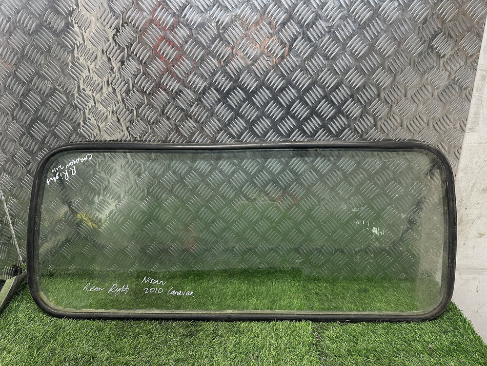 2001-2012 Nissan Caravan E25- Right Rear Body Glass PN: M308-2009 model SHORT BODY