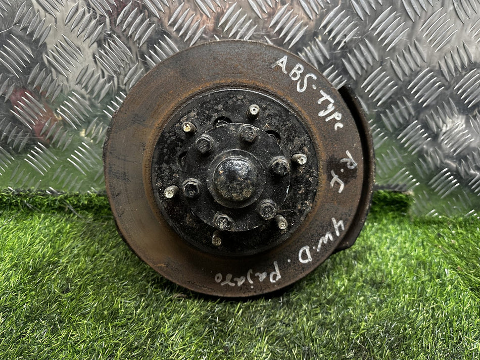 1999-2006 Mitsubishi Pajero V7*W - Right Front Wheel Hub & Rotor Disc PN: ABS TYPE