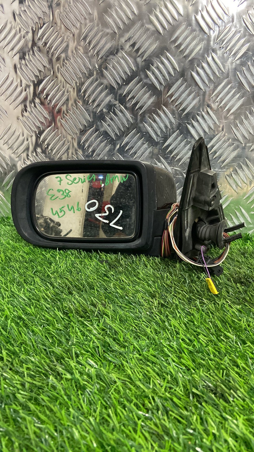 1995 - 2001 BMW 7 Series Right Door Mirror TWIN PLUG  WIRE 12/2