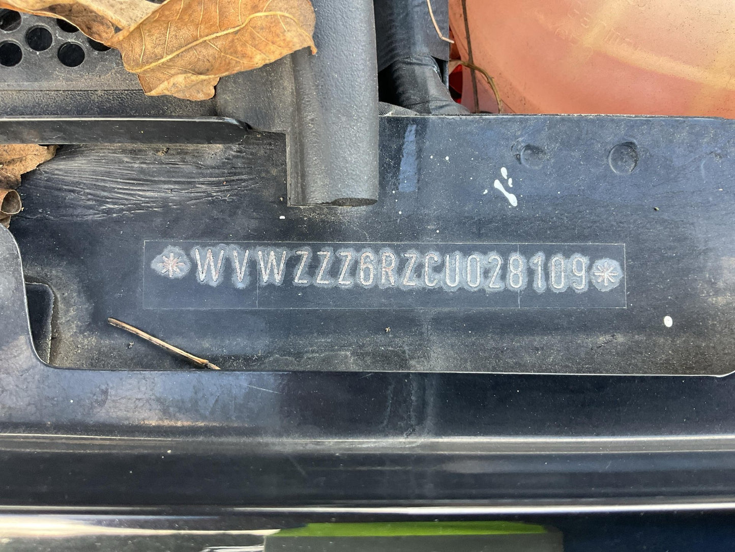 2012 Volkswagen Polo CBZ-COVERED WRECKING FOR PARTS ONLY