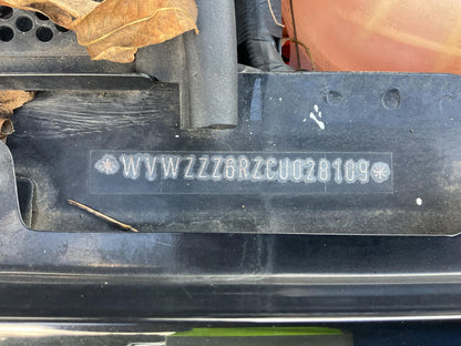 2012 Volkswagen Polo CBZ-COVERED WRECKING FOR PARTS ONLY