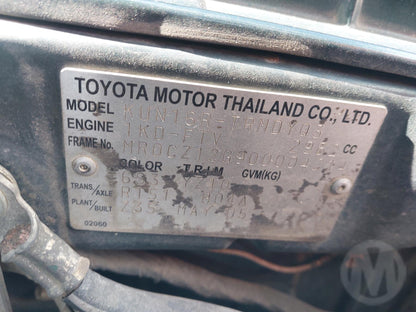 2006 Toyota Hilux 1KD-FTV WRECKING FOR PARTS ONLY