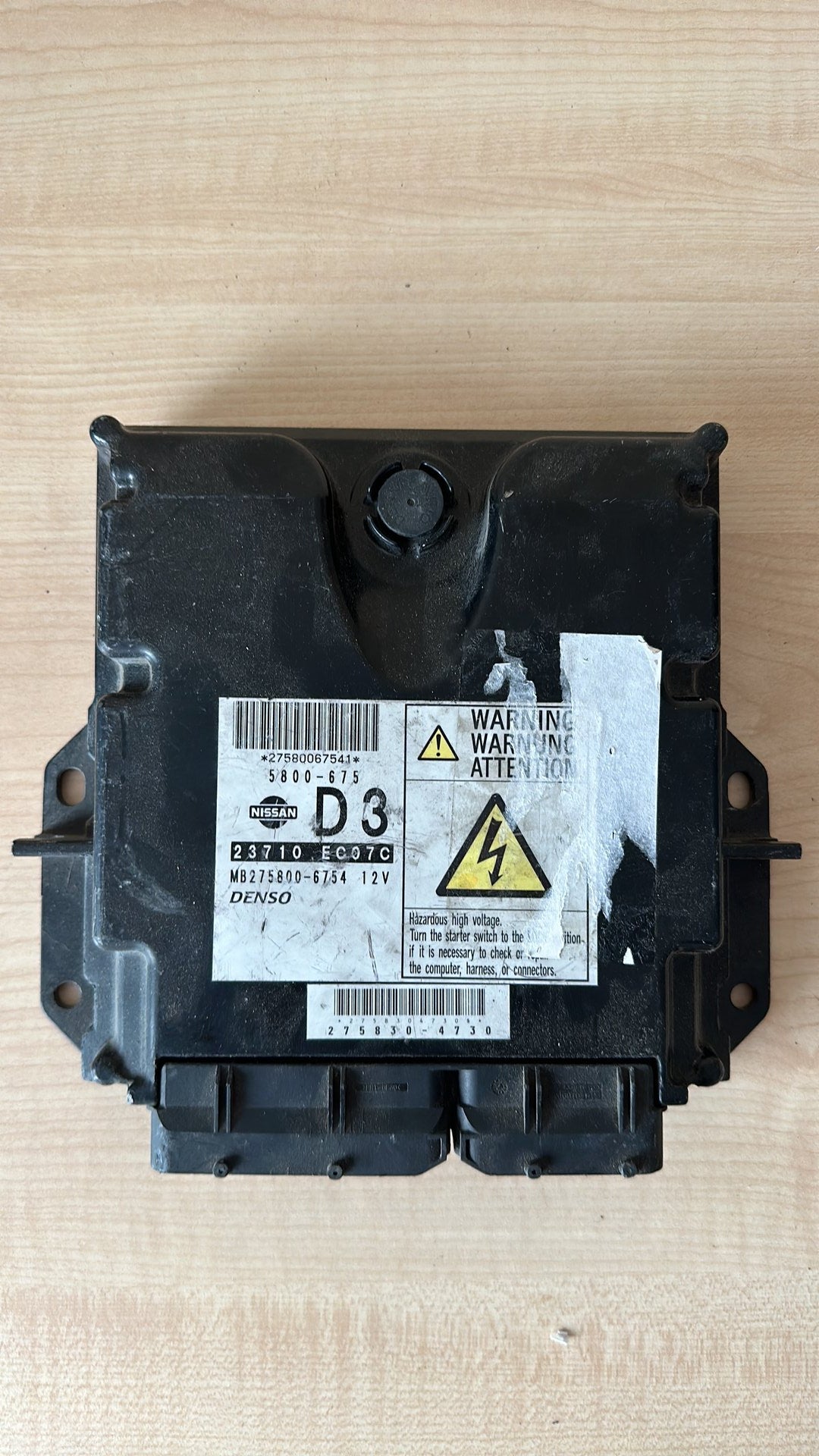 2006-2014 Nissan Navara- ECU PN: 23710 EC07C