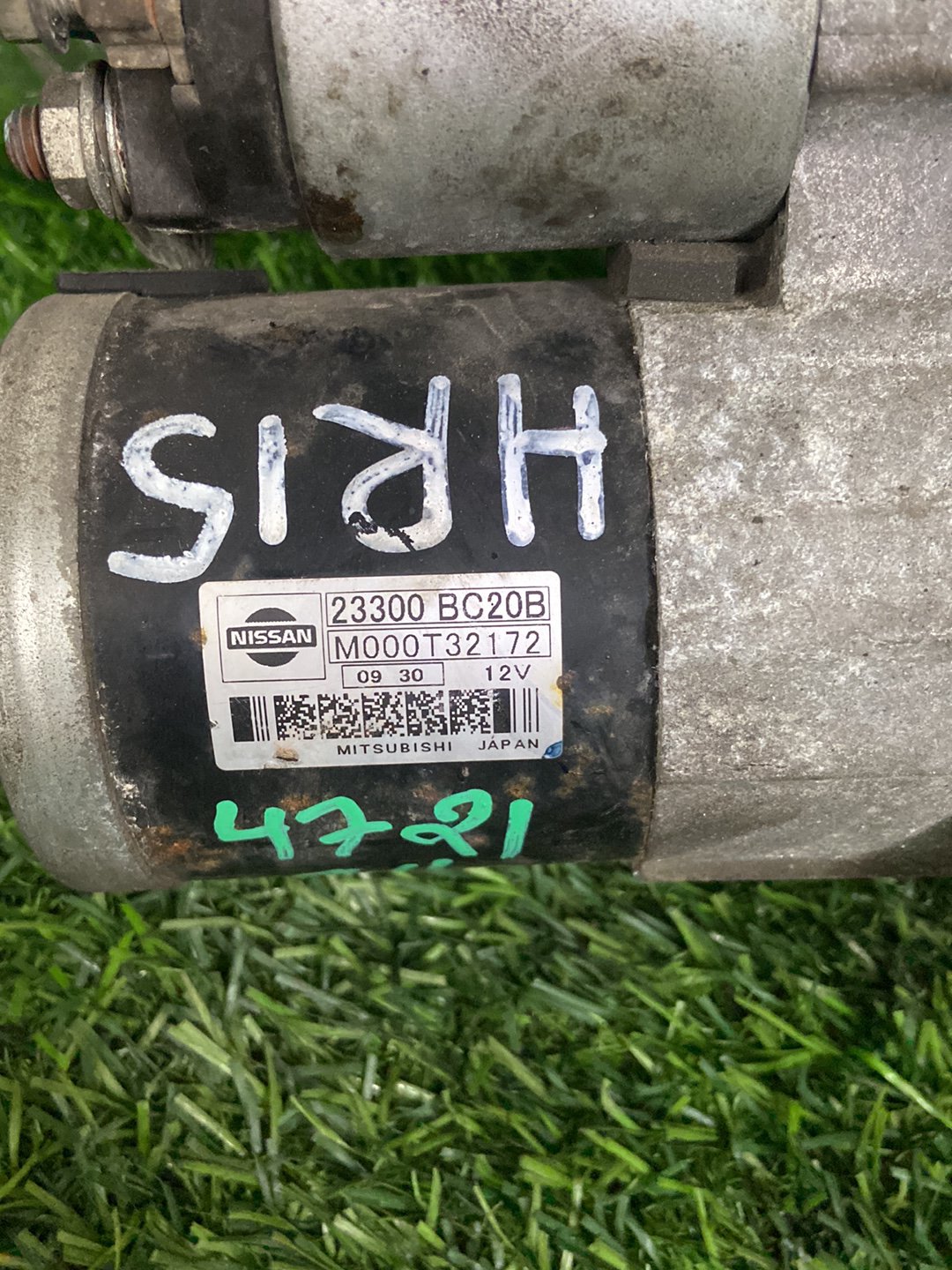 Nissan Tiida Starter Motor HR15DE ENGINE , # 23300BC20B