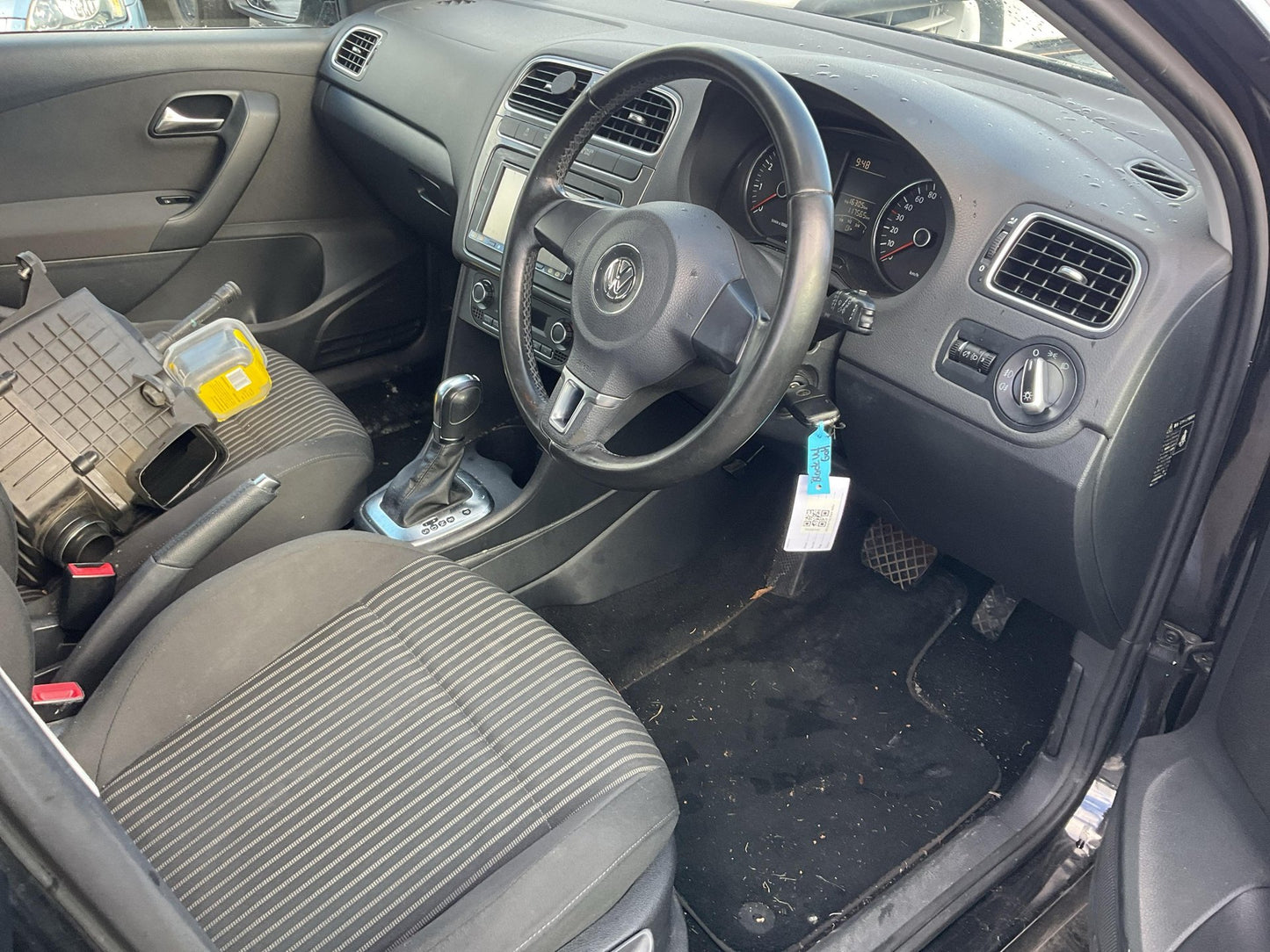 2012 Volkswagen Polo CBZ-COVERED WRECKING FOR PARTS ONLY
