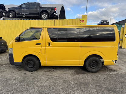 2009 Toyota Hiace 1KDFTV1887112 WRECKING FOR PARTS ONLY