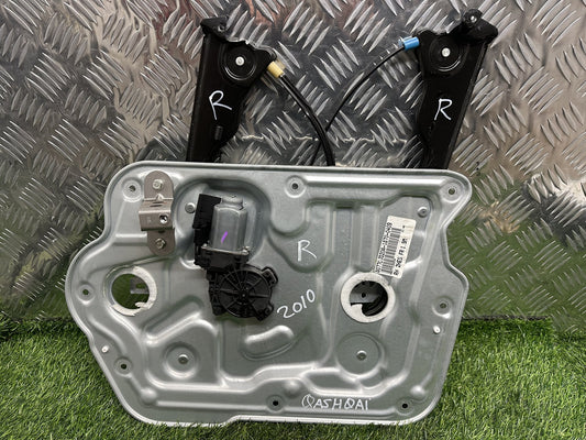 2010-2013 Nissan Qashqai J10- Right Front Door Regulator PN: (6 PIN)- 80770JD20A-1870-0409
