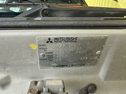 1998 Mitsubishi Lancer 4G15 WRECKING FOR PARTS ONLY
