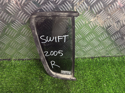2005-2010 Suzuki Swift Right Rear Quarter Door Glass M262 Tint