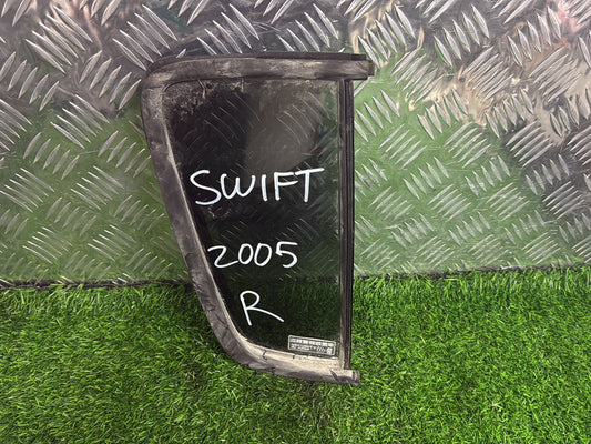 2005-2010 Suzuki Swift- Right Rear Quarter Door Glass PN: M262 Tint