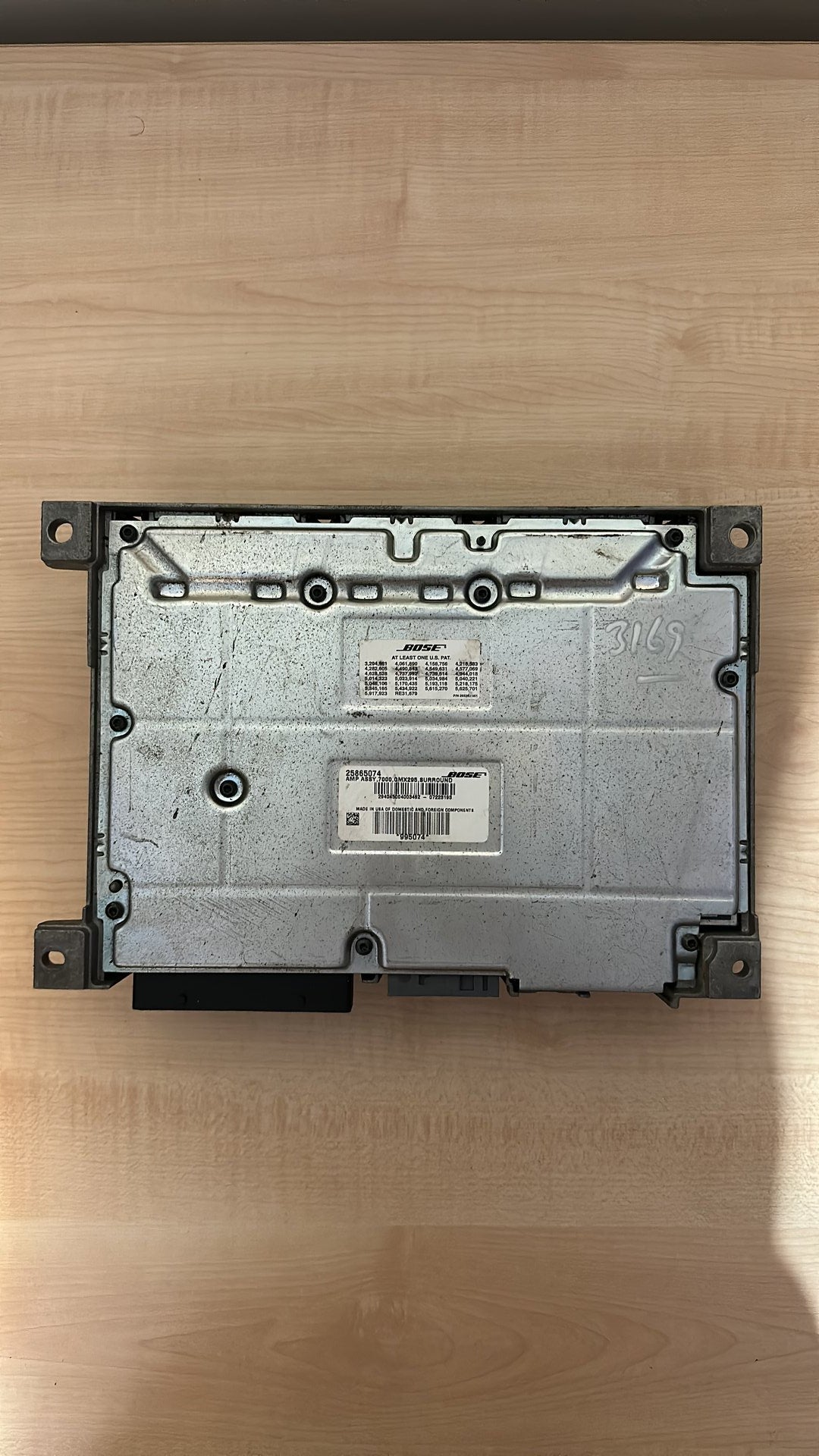 2005-2011 Cadillac STS Amplifier 25865074