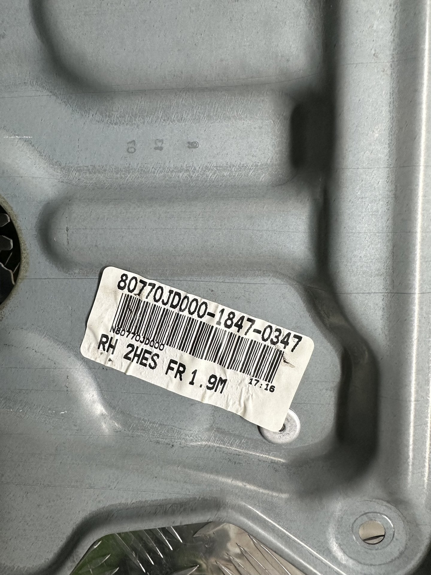 2006-2013 Nissan Dualis J10- Right Front Window Regulator/Motor PN: (6 PIN)-80770JD000-1847-0347