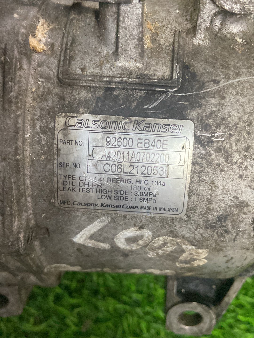 2004-2015 Nissan Navara D40- A/C Compressor PN: (CR14 ) 92600EB40E