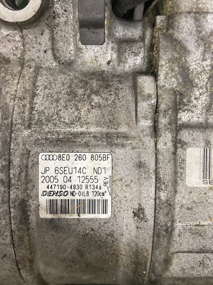 Audi A4 A/C Compressor 8E0260805BF