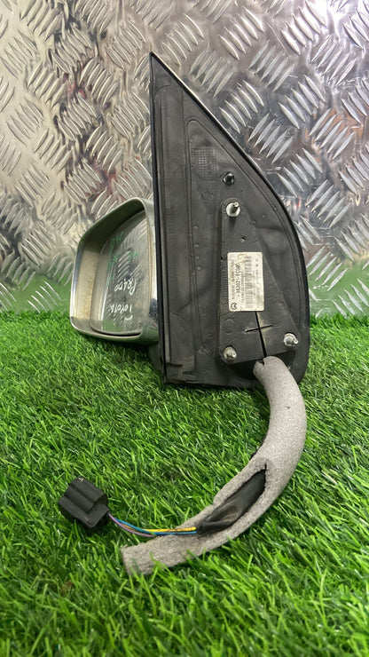 2004 - 2015 Nissan Navara Left Door Mirror CHROME , 3 WIRE
