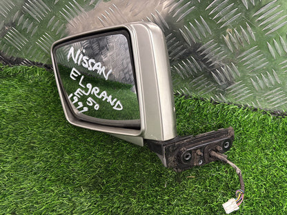 1997 - 2002 Nissan Elgrand Left Door Mirror 5 Wire
