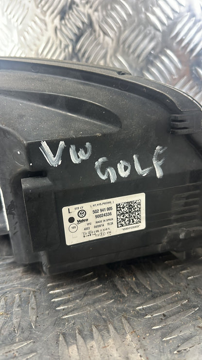 2013-2016 Volkswagen Golf- Left Headlight PN: 5G2 941 005