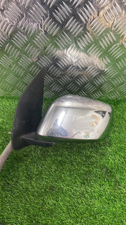 2004-2015 Nissan Navara- Left Door Mirror PN: CHROME, 3 WIRE