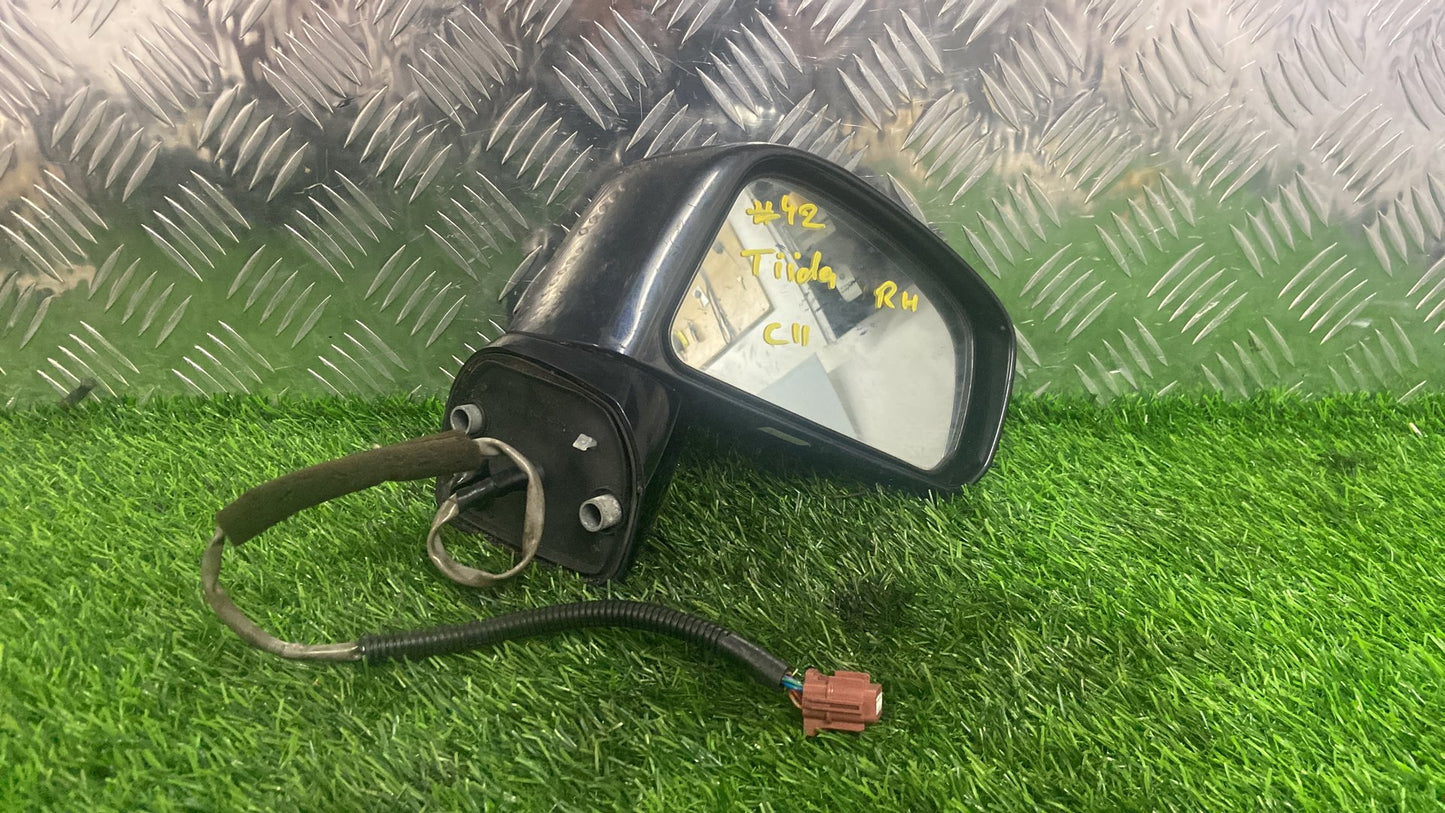 2004-2013 Nissan Tiida C11- Right Door Mirror PN: 5 WIRE