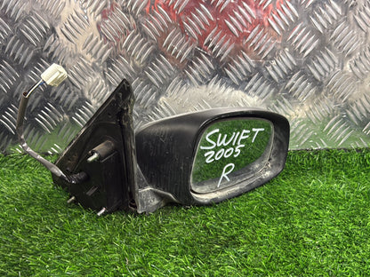2005 - 2010 Suzuki Swift Right Door Mirror 5 Wire Type